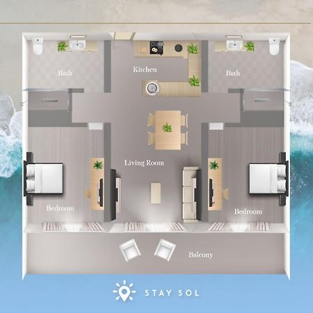Rooftop Pool & Hot Tub - Gym - Hollywood Beach 외부 사진