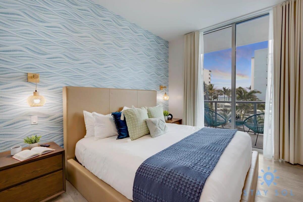 Rooftop Pool & Hot Tub - Gym - Hollywood Beach 외부 사진
