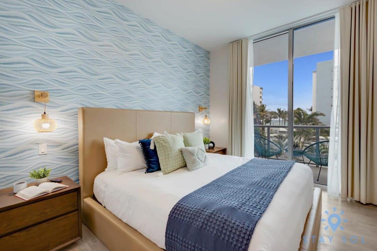 Rooftop Pool & Hot Tub - Gym - Hollywood Beach 외부 사진