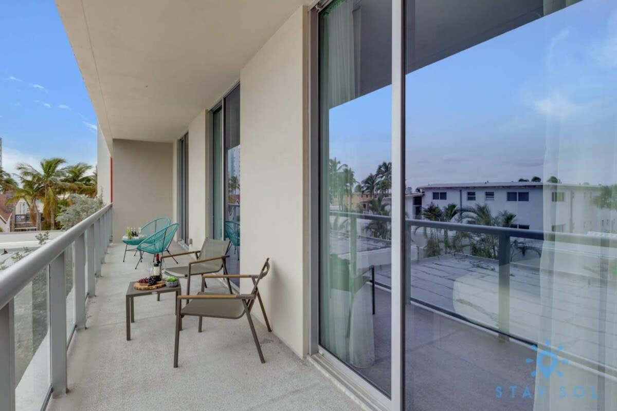 Rooftop Pool & Hot Tub - Gym - Hollywood Beach 외부 사진